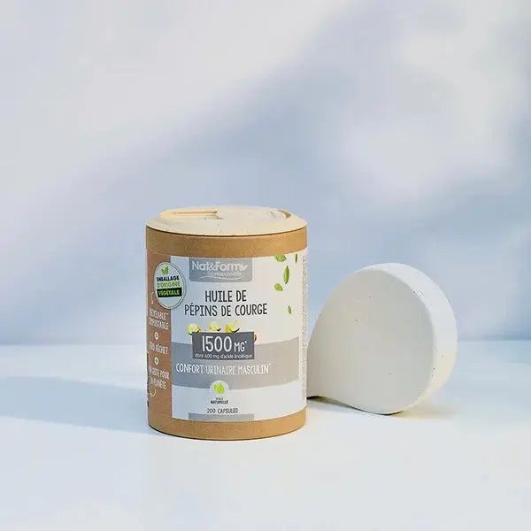 Nat & Form - Huile de pépins de courge en capsules Lariboisière Shop