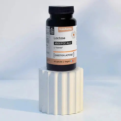 Nat & Form - Lactase 4500 FCC ALU - 60 gélules Lariboisière Shop