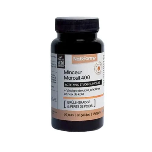 Nat & Form - Minceur Morosil 400 - 60 gélules Lariboisière Shop