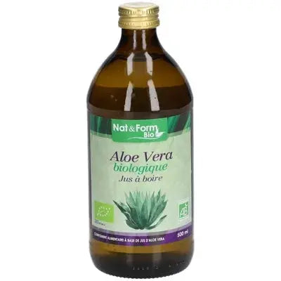 Nat&Form - Aloe Vera biologique - 500ml Lariboisière Shop