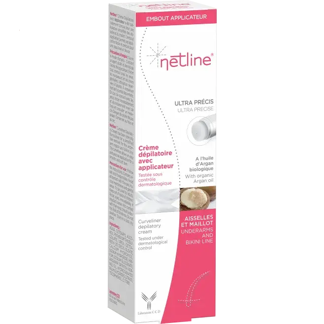 Netline - Crème dépilatoire avec applicateur - 100ml Lariboisière Shop