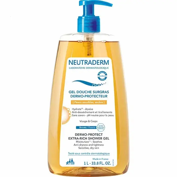 Neutraderm Gel Douche Surgras Dermo-Protecteur 1L Lariboisière Shop