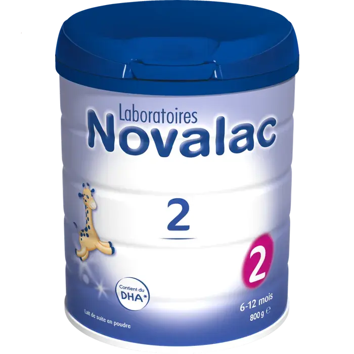 Novalac - Lait en Poudre 2ème Âge - De 6 à 12 mois - 800g Lariboisière Shop