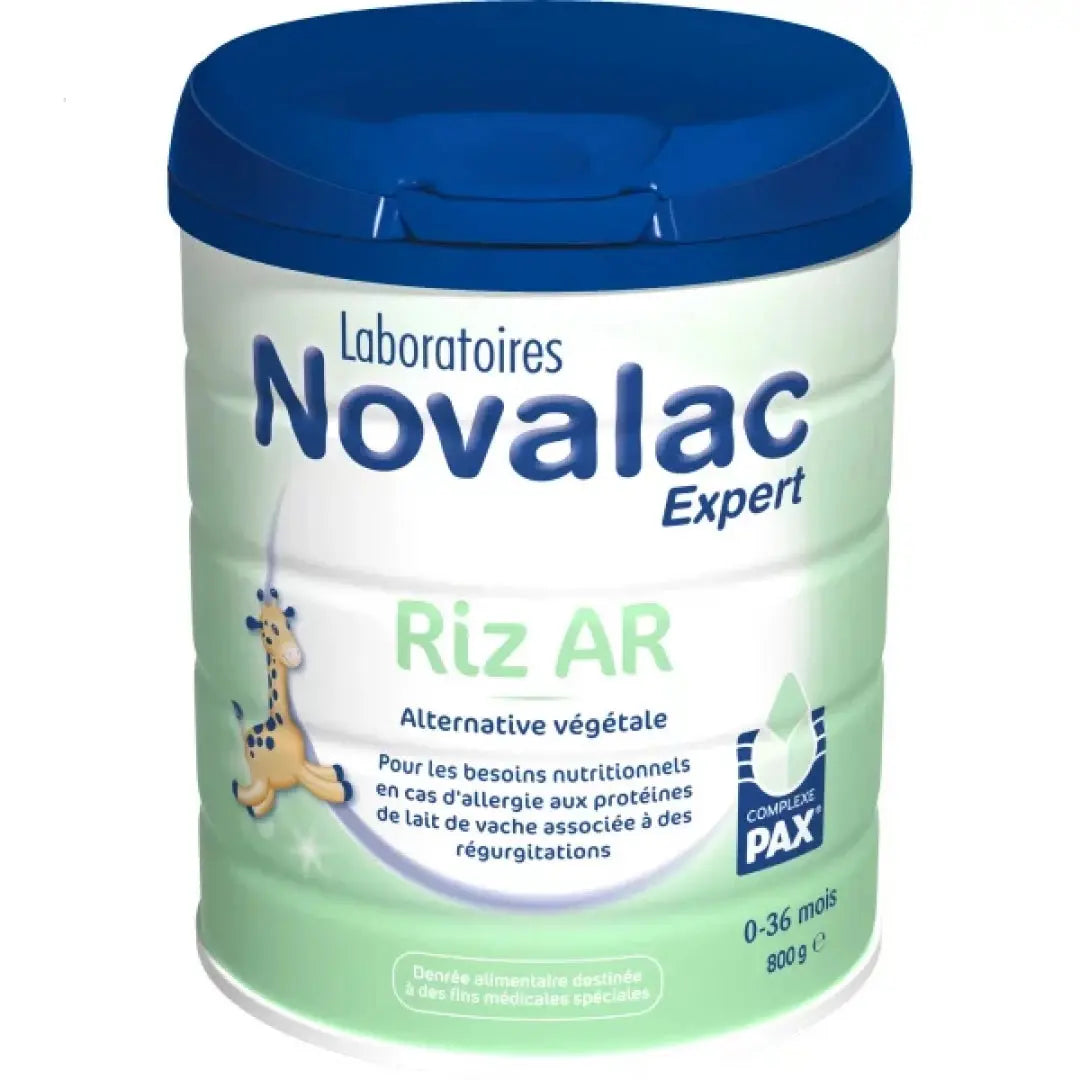 Novalac - Lait en poudre Expert Riz AR 0-36 mois - 800g Lariboisière Shop