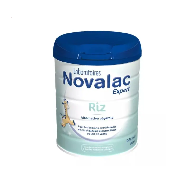 Novalac - Lait en poudre Expert Riz Lait 0-36 mois - 800g Lariboisière Shop