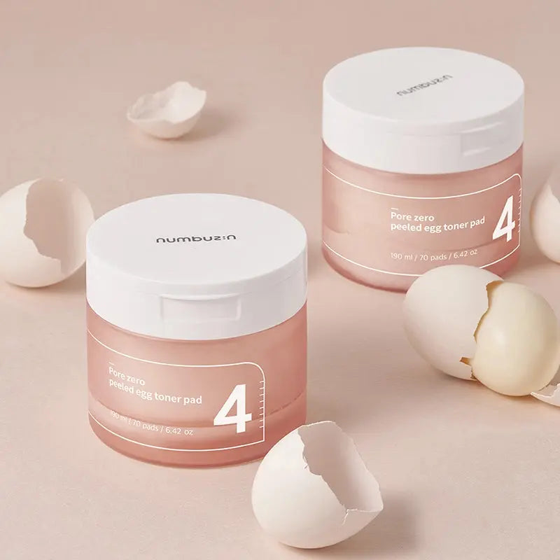 Numbuzin - No.4 Pore Zero Peeled Egg Toner Pad (70 Pièces) - 190 ml Pharmacie Lariboisière Shop
