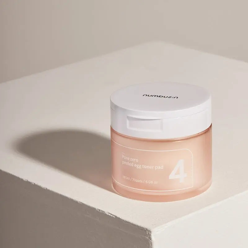 Numbuzin - No.4 Pore Zero Peeled Egg Toner Pad (70 Pièces) - 190 ml Pharmacie Lariboisière Shop