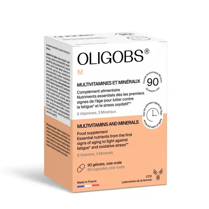 OLIGOBS - M Premiers Signes de l’Âge - 90 Gélules Lariboisière Shop