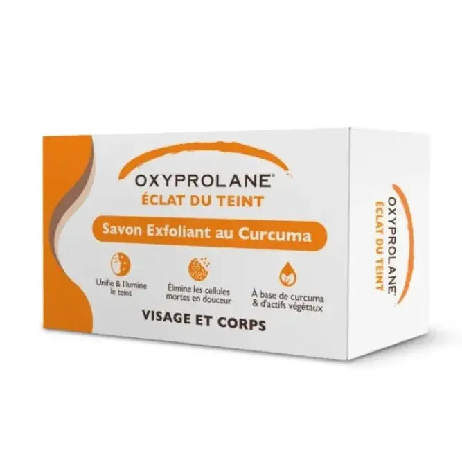 OXYPROLANE Savon Exfoliant – Savon Gommant Visage et Corps – 220G Lariboisière Shop
