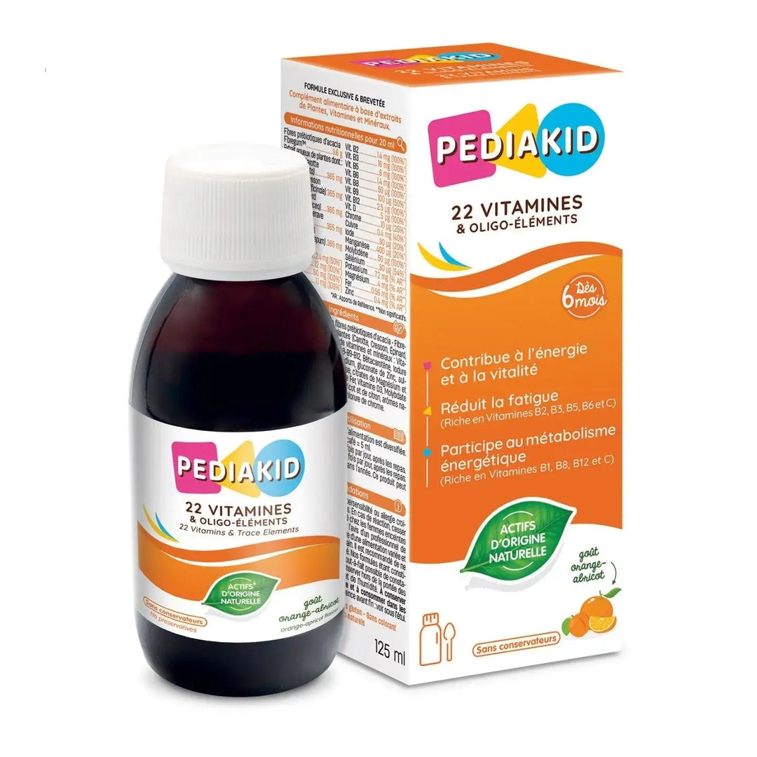 PEDIAKID 22 Vitamines & Oligo-Éléments Sirop 250 ml Lariboisière Shop