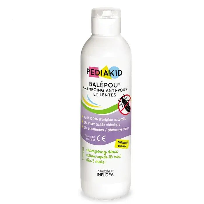 PEDIAKID Balépou Shampoing Anti-Poux & Lentes 200 ml Lariboisière Shop