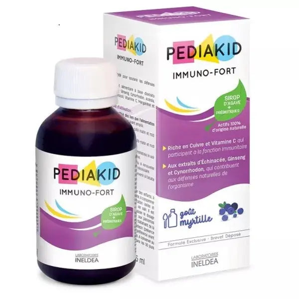 PEDIAKID Immuno-Fort Sirop 125 ml Lariboisière Shop