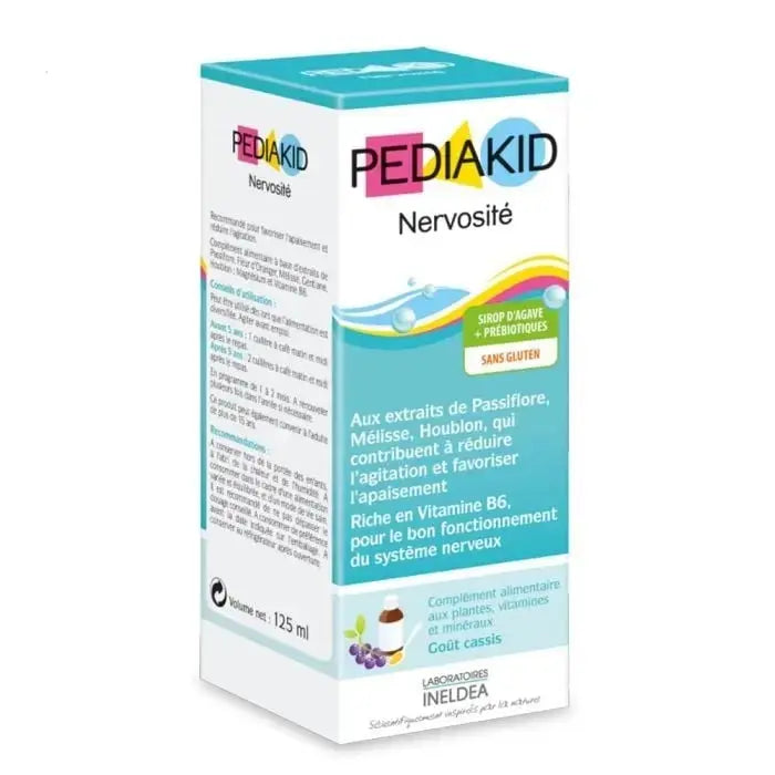 PEDIAKID Nervosité Sirop 125 ml Lariboisière Shop