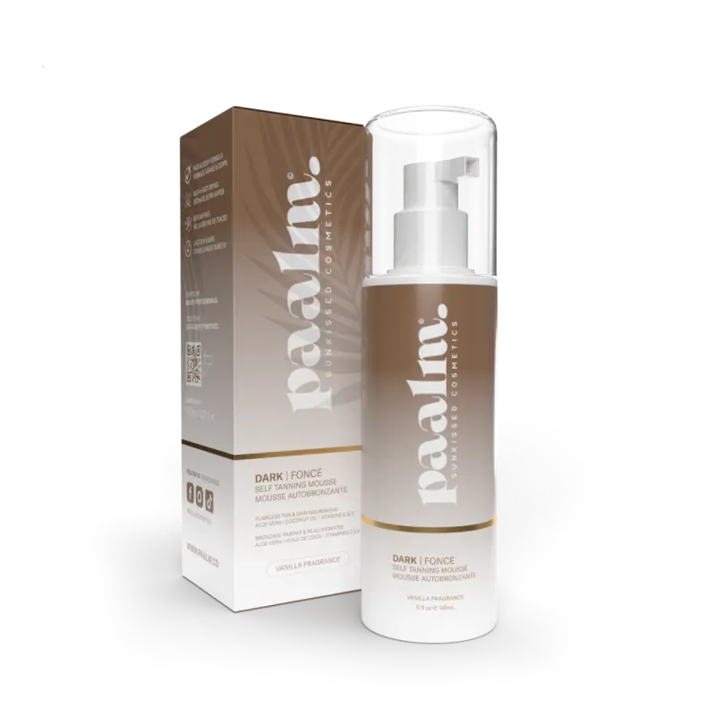 Paalm Cosmetics - Mousse auto-bronzante foncé - Lariboisière Shop
