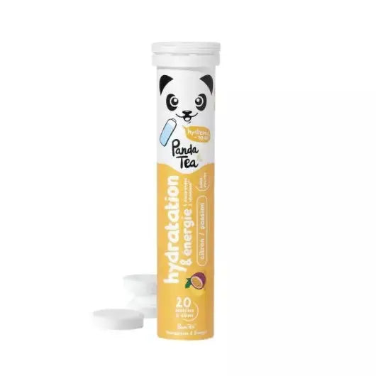 Panda Tea - HYDRATATION & ÉNERGIE - Citron Passion - 20 Pastilles Lariboisière Shop