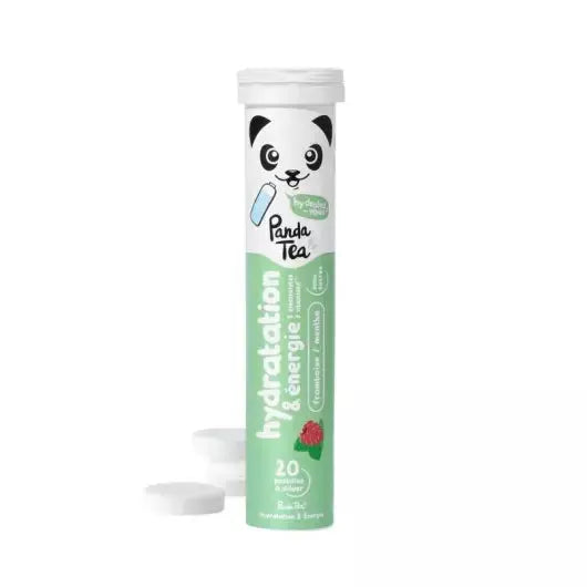 Panda Tea - HYDRATATION & ÉNERGIE - Menthe Framboise - 20 Pastilles Lariboisière Shop
