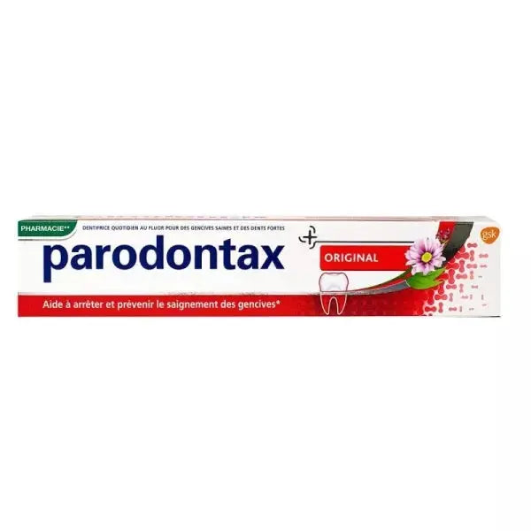Parodontax Pâte Gingivale Dentifrice 75 ml – Protection  des Gencives Sensibles Lariboisière Shop