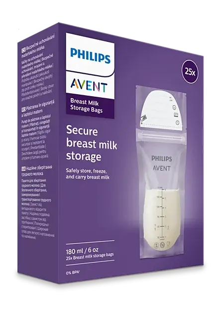 Philips Avent Sachets de conservation pour lait maternel – 25 sachets Lariboisière Shop