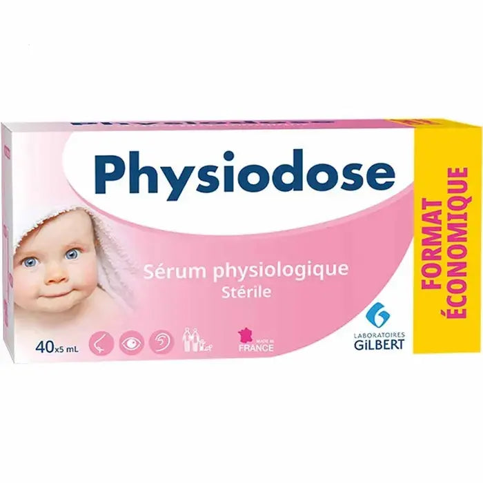 Physiodose Sérum Physiologique Stérile Unidoses 40X5ML Lariboisière Shop