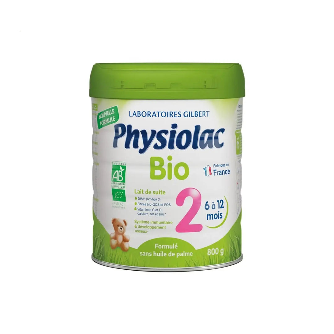 Physiolac Bio 2 Lait de Suite 800 g Lariboisière Shop