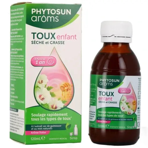 Phytosunaroms - Sirop Toux Enfant - 120 ml Lariboisière Shop