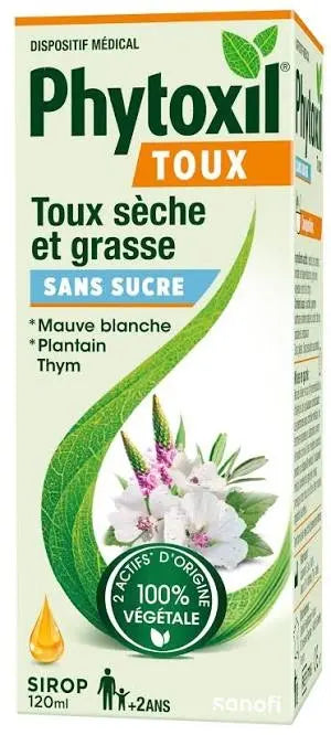 Phytoxil Sirop Toux Sans Sucre 120 ml Lariboisière Shop