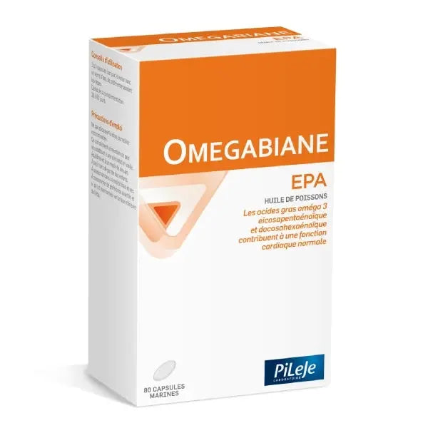 Pileje - Omegabiane EPA - 80 capsules Lariboisière Shop