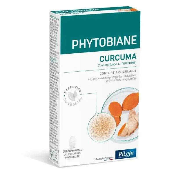 Pileje - Phytobiane Curcuma - 20 gélules Lariboisière Shop
