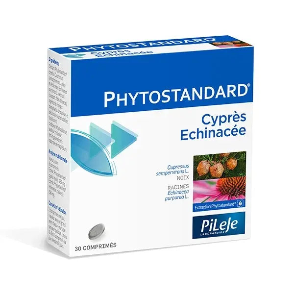Pileje - Phytostandard - Cyprès / Echinacée - 30 comprimés Lariboisière Shop
