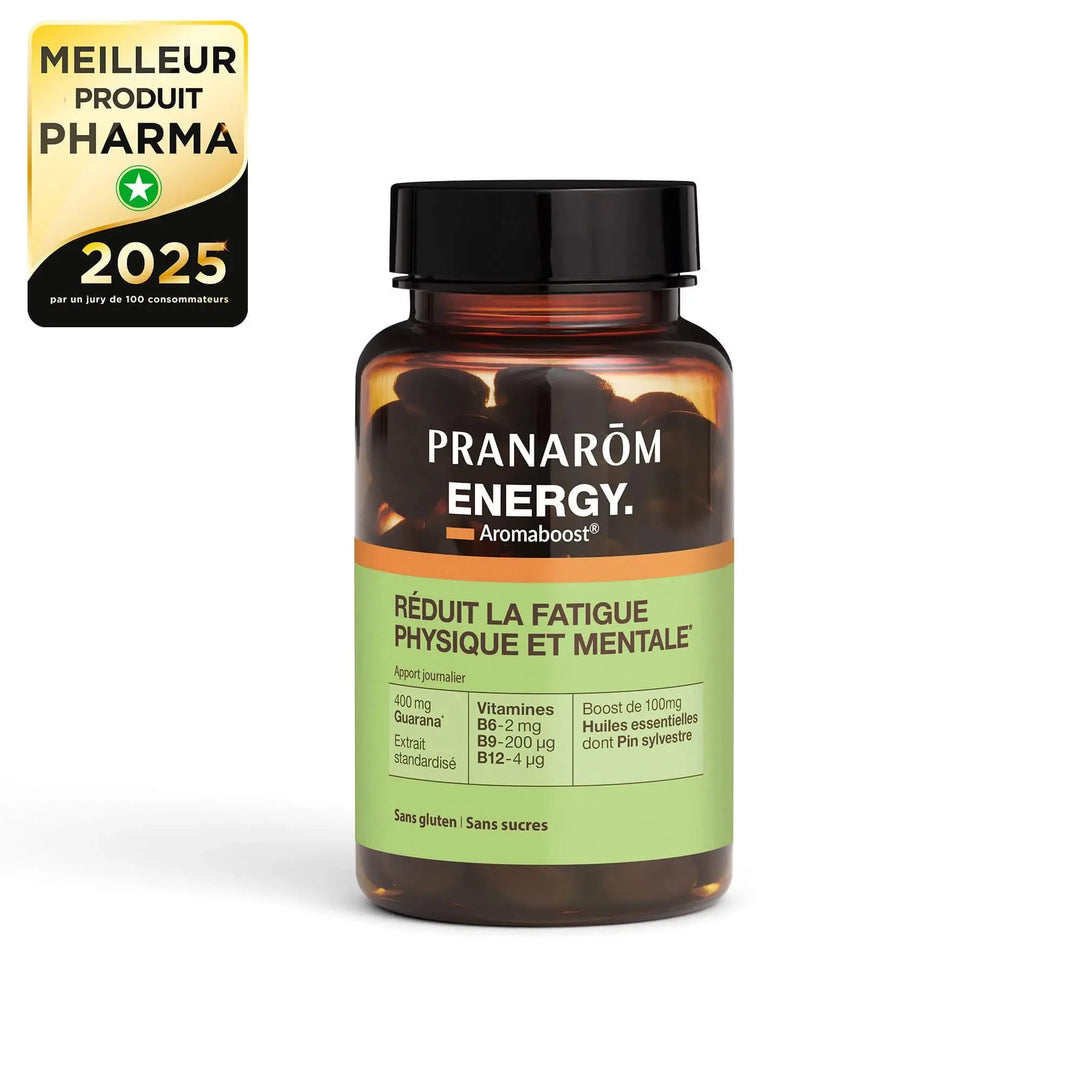 Pranarôm Aromaboost Energy 60 Gélules Bio Lariboisière Shop