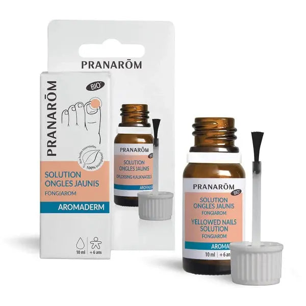 Pranarôm Aromaderm Fongiarom Ongles Jaunis & Abîmés Bio 10 ml Lariboisière Shop