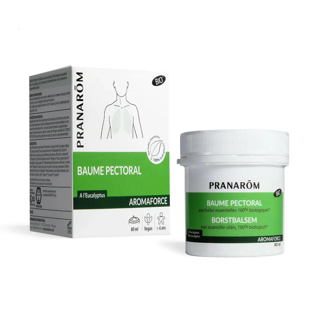 Pranarôm Aromaforce Baume Pectoral Bio 80 ml Lariboisière Shop