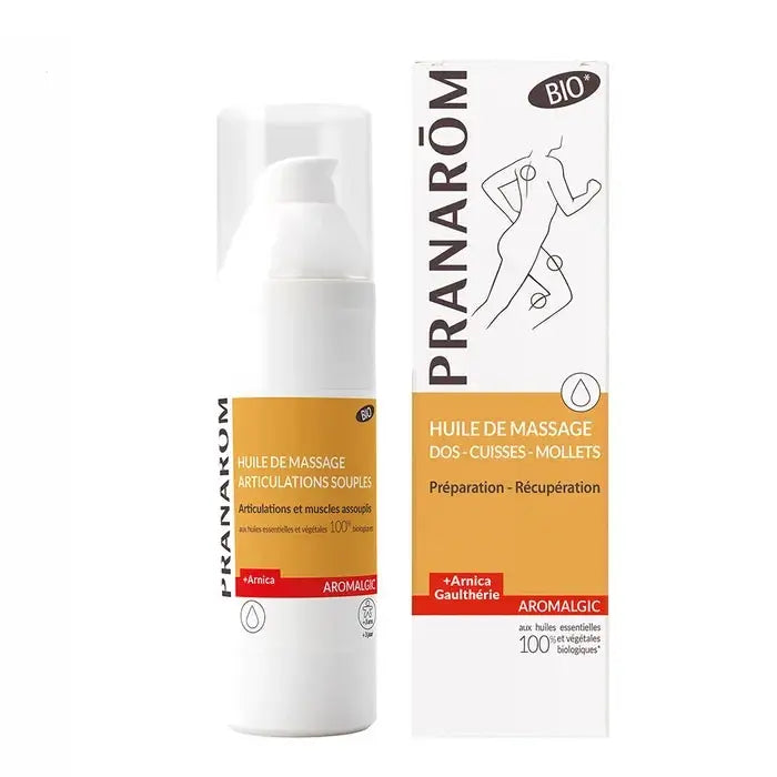 Pranarôm Aromalgic Huile de Massage Bio Articulations & Muscles 100 ml Lariboisière Shop