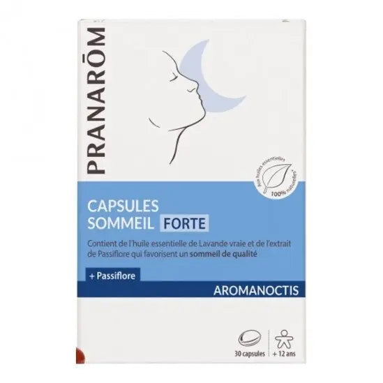 Pranarôm Aromanoctis Forte Sommeil – 30 Capsules Lariboisière Shop