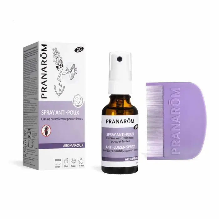 Pranarôm Aromapoux Spray Anti-Poux Bio 30 ml Lariboisière Shop