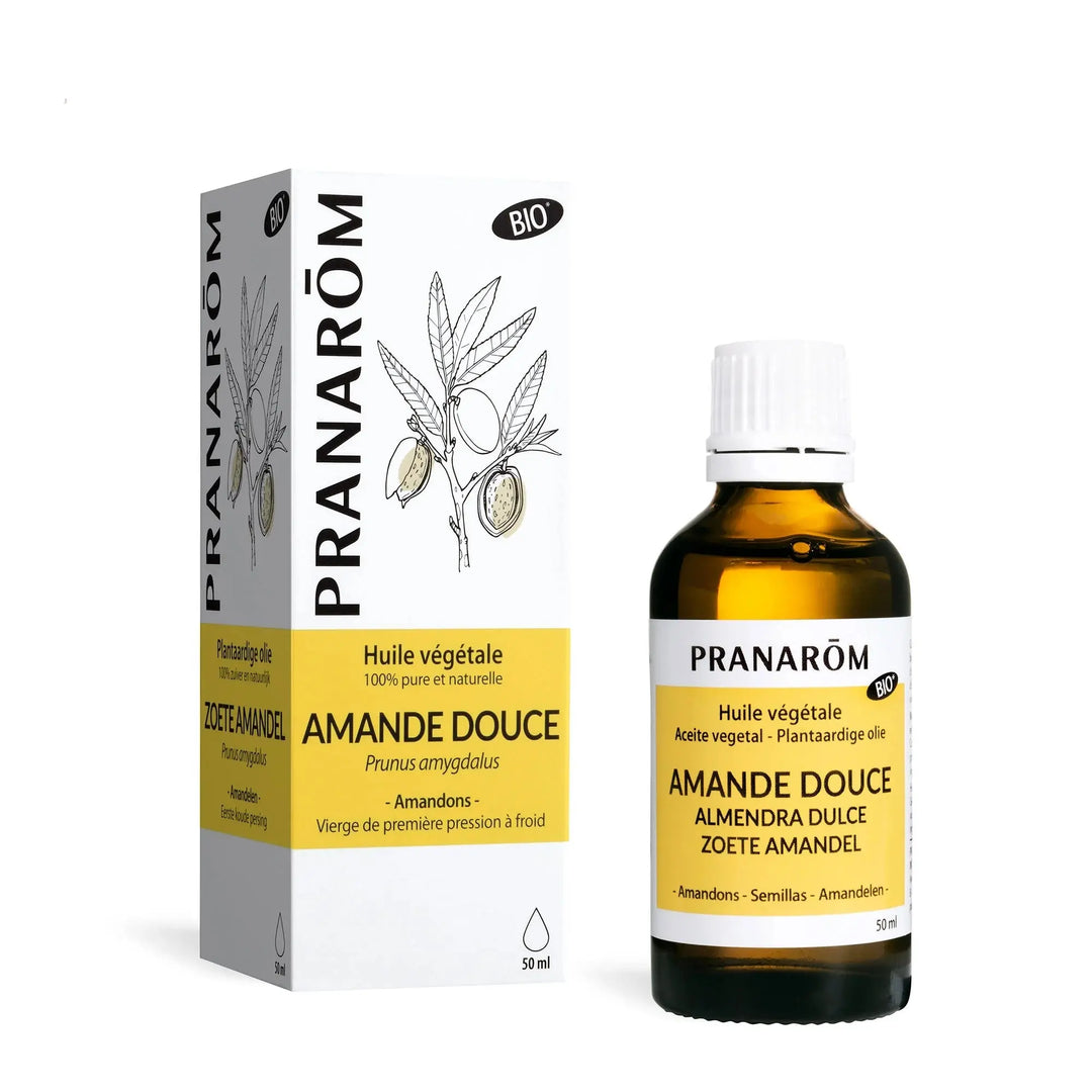 Pranarôm Huile Végétale d’Amande Douce 50 ml Lariboisière Shop