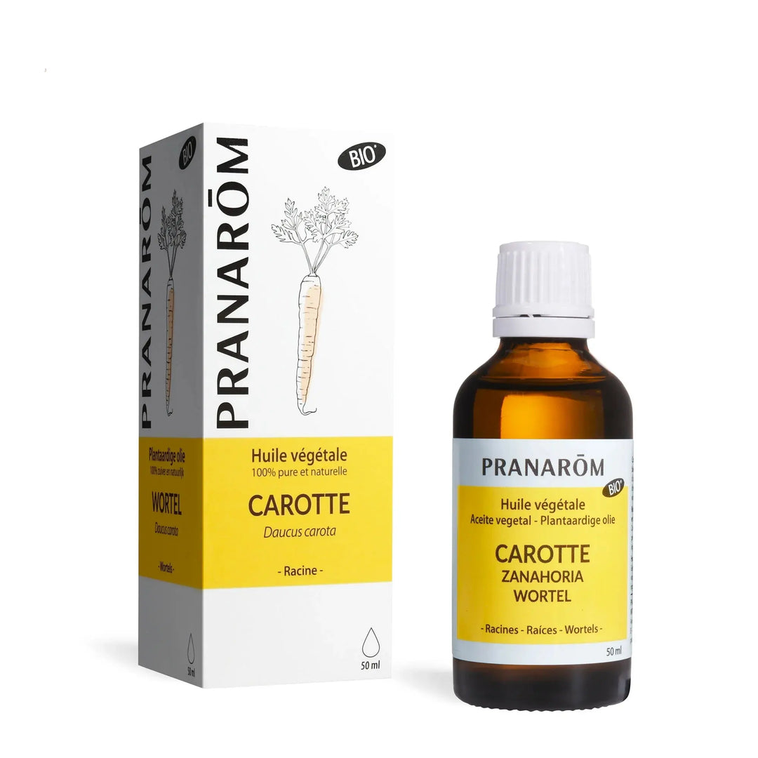 Pranarôm Huile Végétale de Carotte Bio 50 ml Lariboisière Shop