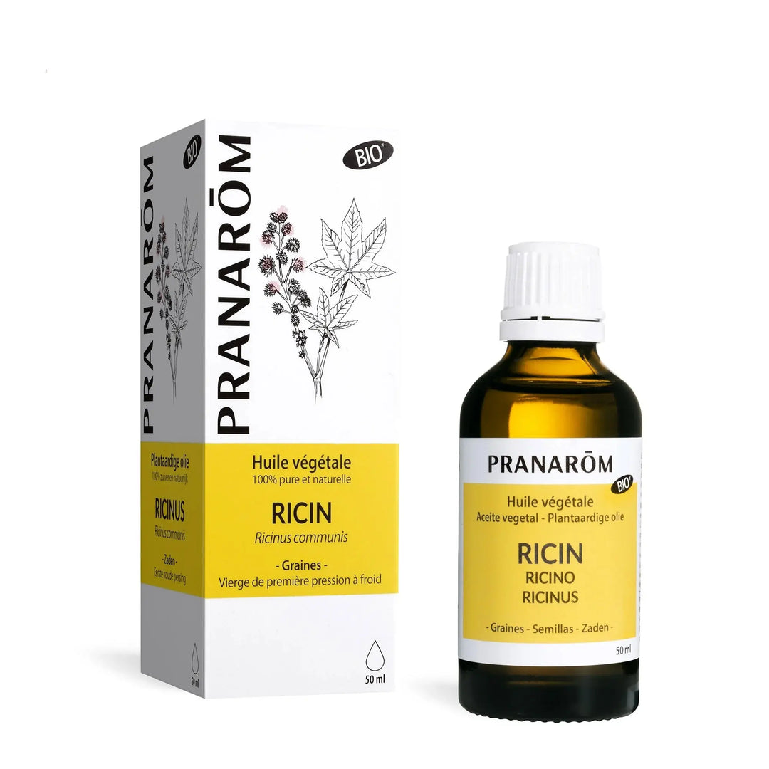 Pranarôm Huile Végétale de Ricin Bio 50 ml Lariboisière Shop