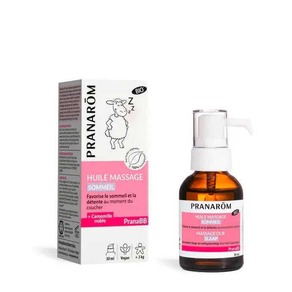 Pranarom - Huile de massage - Sommeil - Bio - 30ml Lariboisière Shop