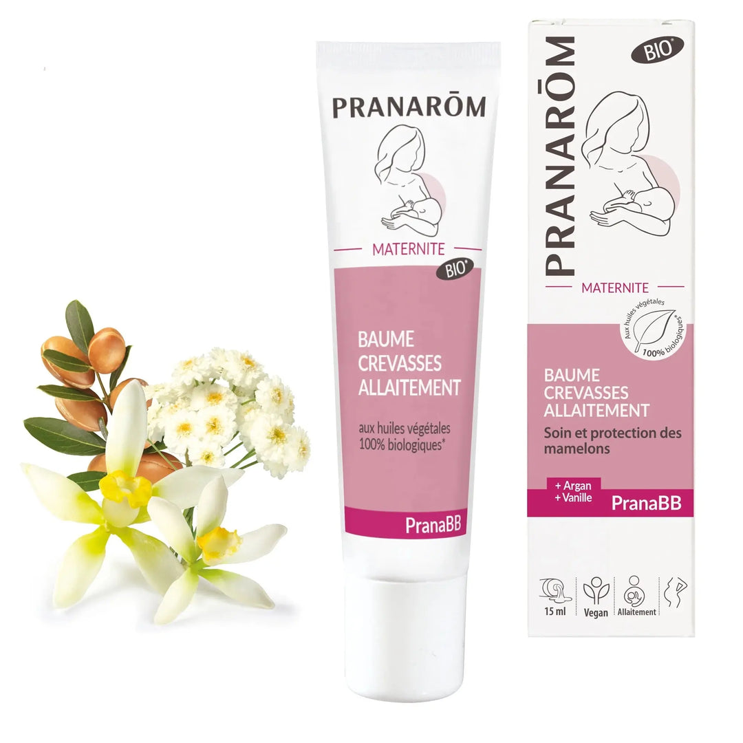 Pranarôm PranaBB Baume Crevasses Allaitement Bio 15 ml Lariboisière Shop