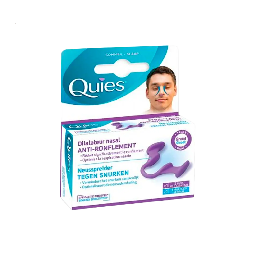 Quies - Dilatateur nasal anti-ronflement Lariboisière Shop