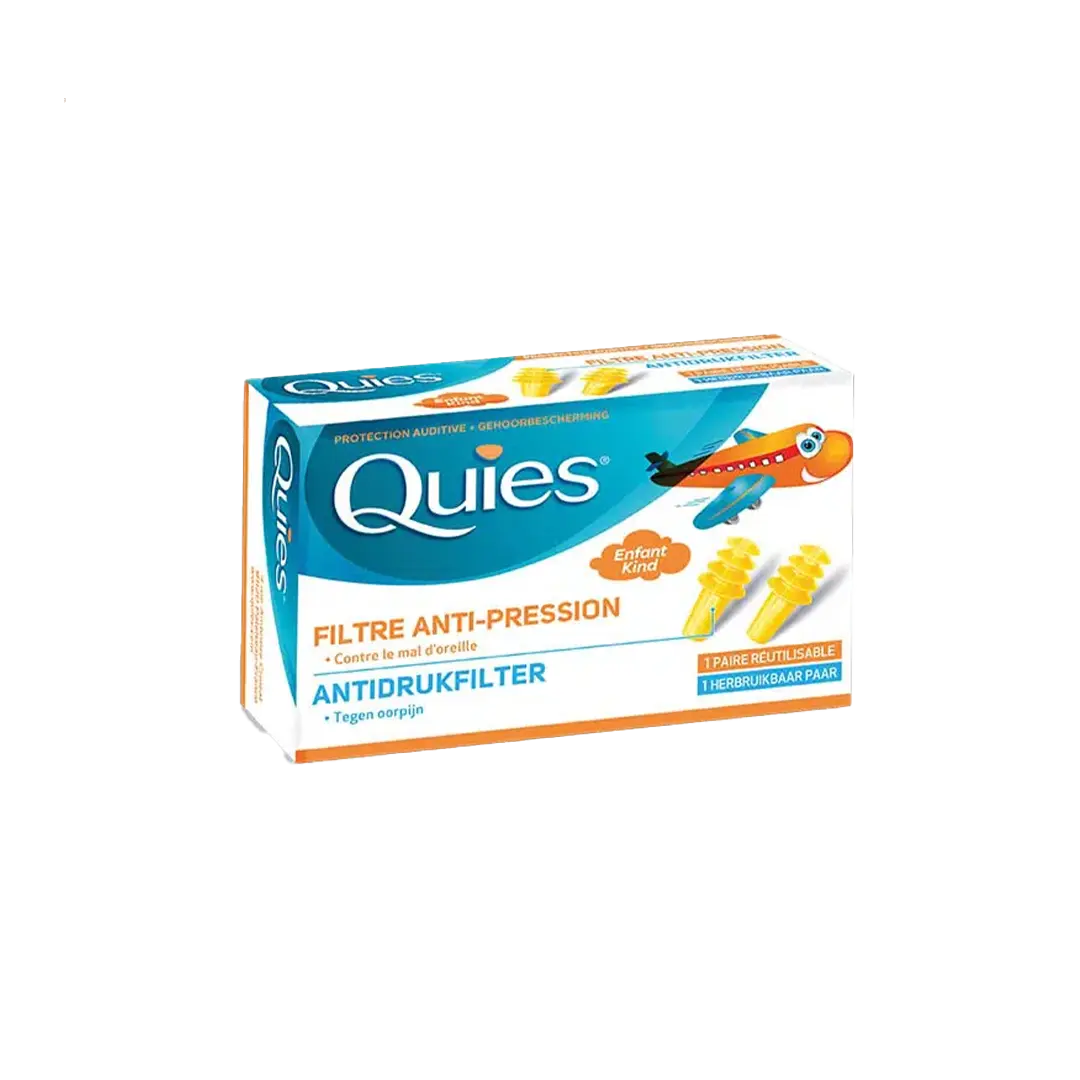 Quies - Protection auriculaire – Anti-pression pour enfants Lariboisière Shop