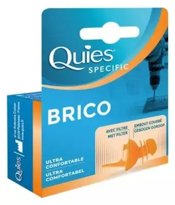 Quies - Specific Protection Auditive Brico - 1 Paire Lariboisière Shop