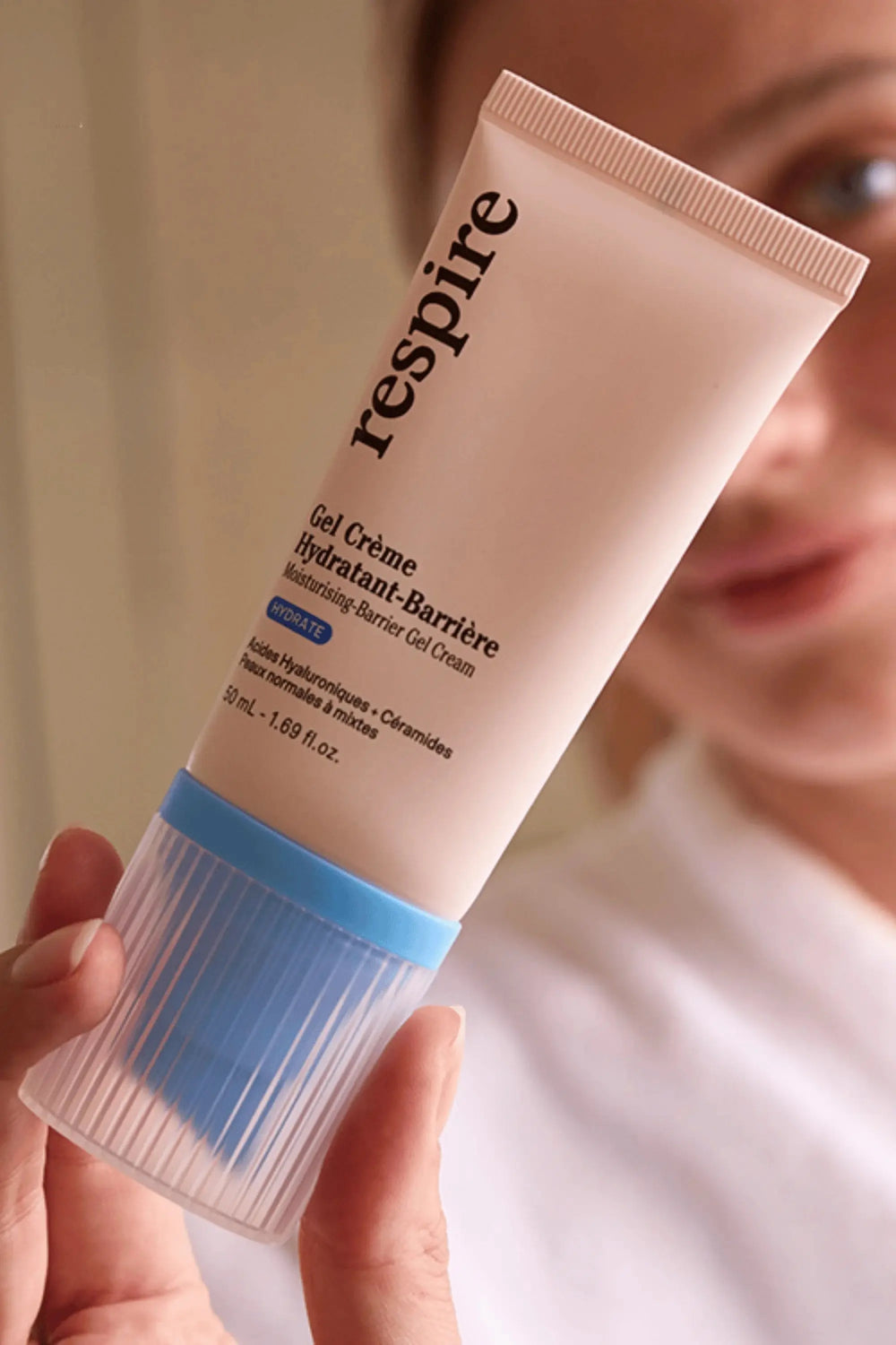 RESPIRE  -ACTIVATE - Gel Crème Hydratation Intense - Visage - Peaux Normales à Mixtes - 50ml Lariboisière Shop