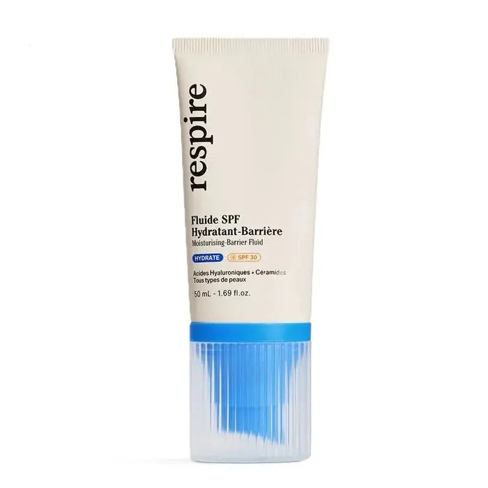 RESPIRE - FFluide SPF30 Hydratant-Barrière - Visage - Peaux Normales - 50ml Lariboisière Shop