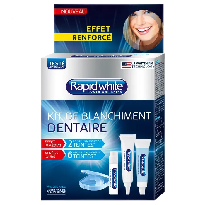 Rapid white - Système de Blanchiment des Dents Lariboisière Shop