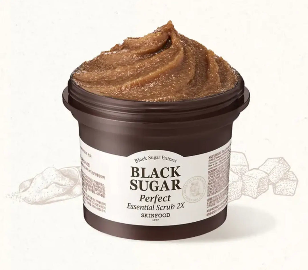 SKINFOOD - Black Sugar Mask Wash Off - Masque à rincer - Lariboisière Shop