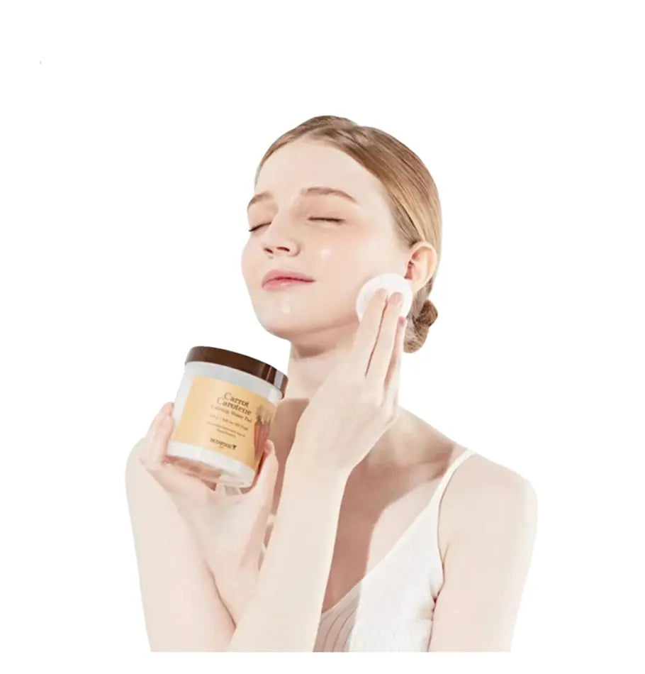 SKINFOOD - Compresses imbibées de tonique apaisantes 250g 60pads - Lariboisière Shop