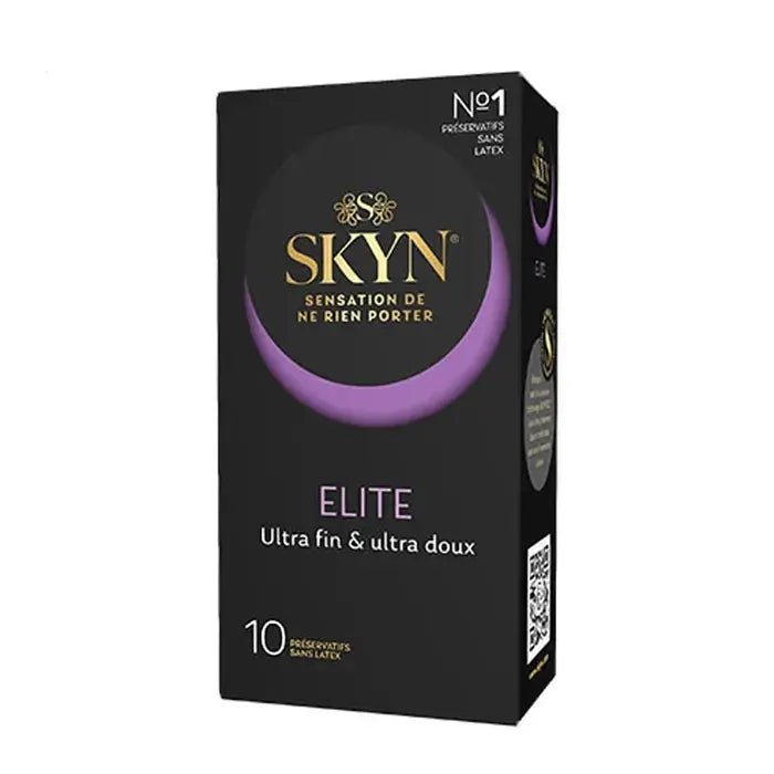 SKYN Elite 10 + 2 Offerts – Préservatifs Sans Latex Ultra-Fins pour des Sensations Naturelles Lariboisière Shop