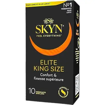 SKYN Elite King Size – Préservatifs Grande Taille Sans Latex Lariboisière Shop